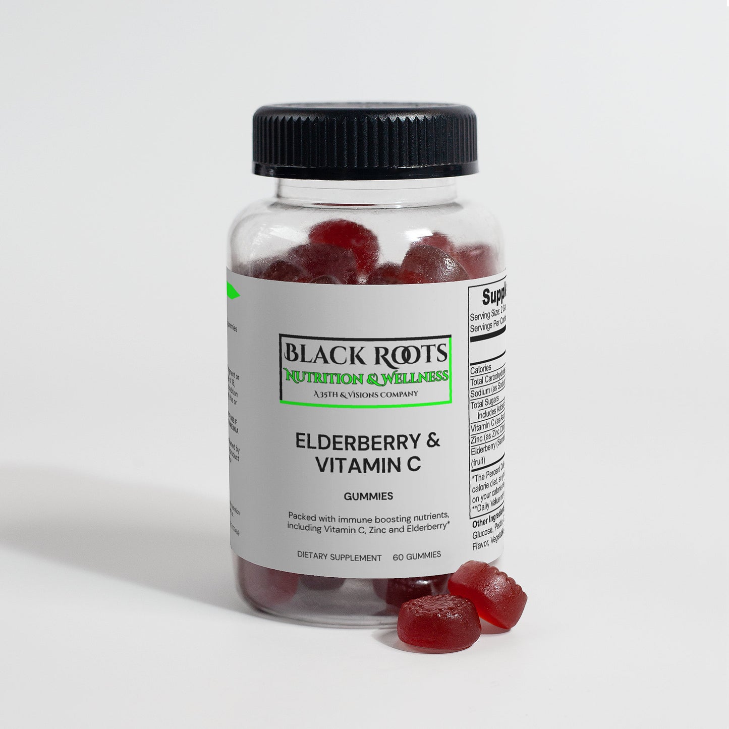 Elderberry & Vitamin C Gummies