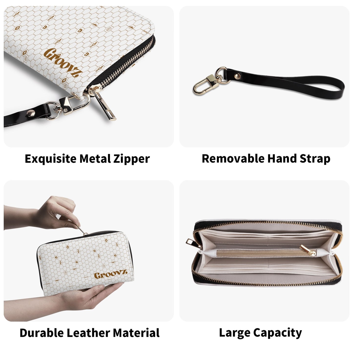 Groovz Lux Vegan Leather Wallet