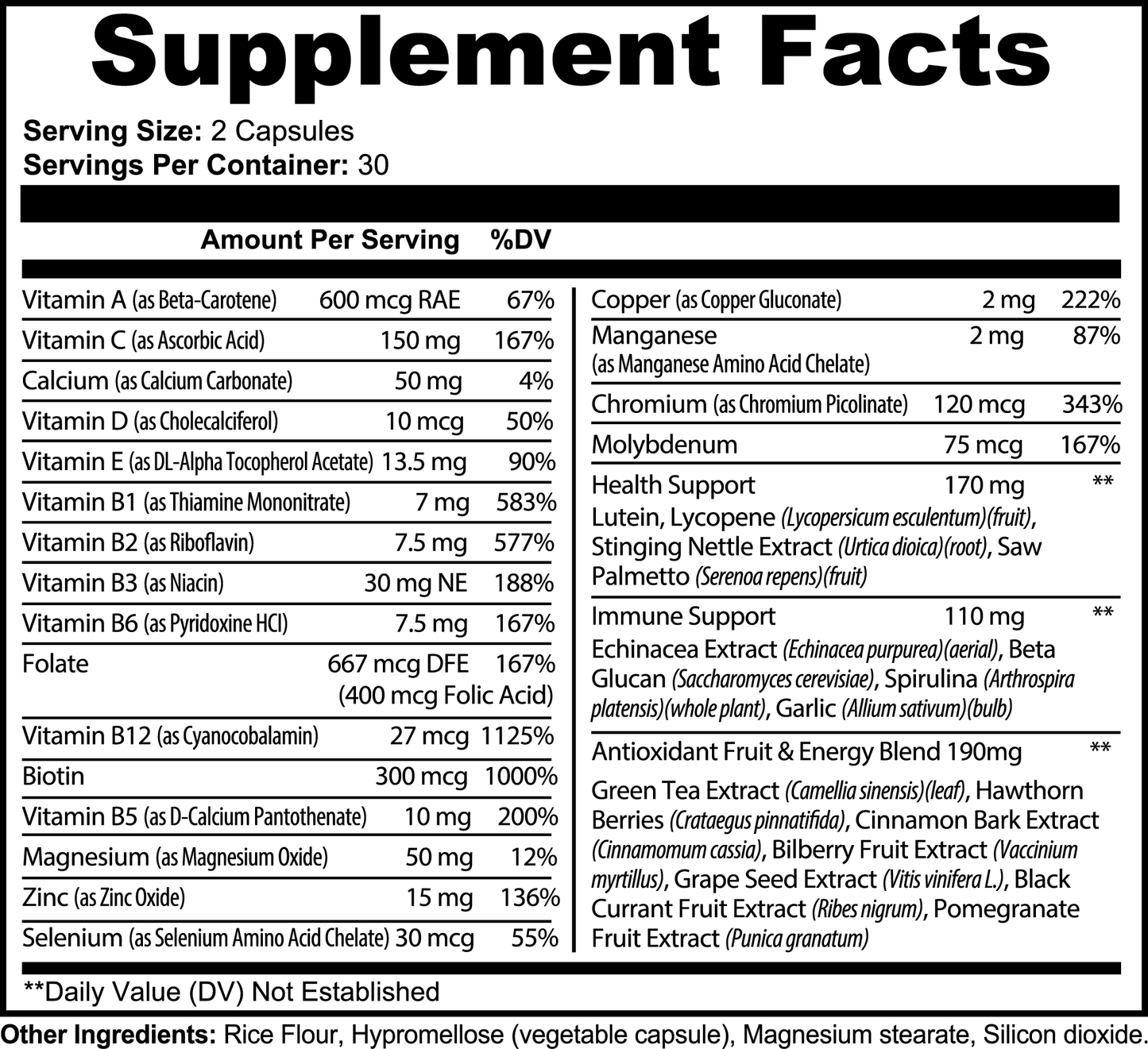 BR Complete - Multivitamin Capsules