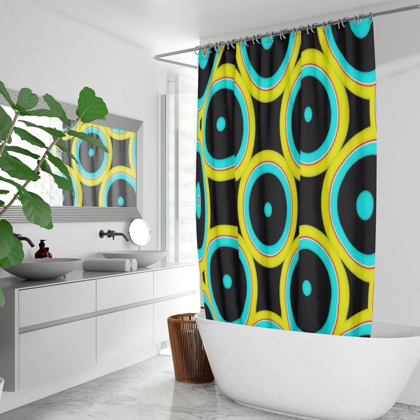 Quick-drying Shower Curtain