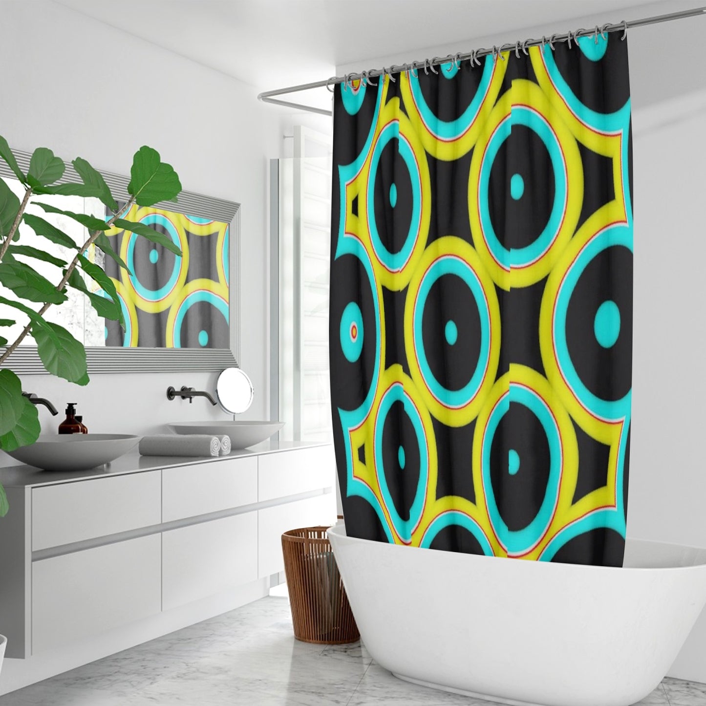 Quick-drying Shower Curtain