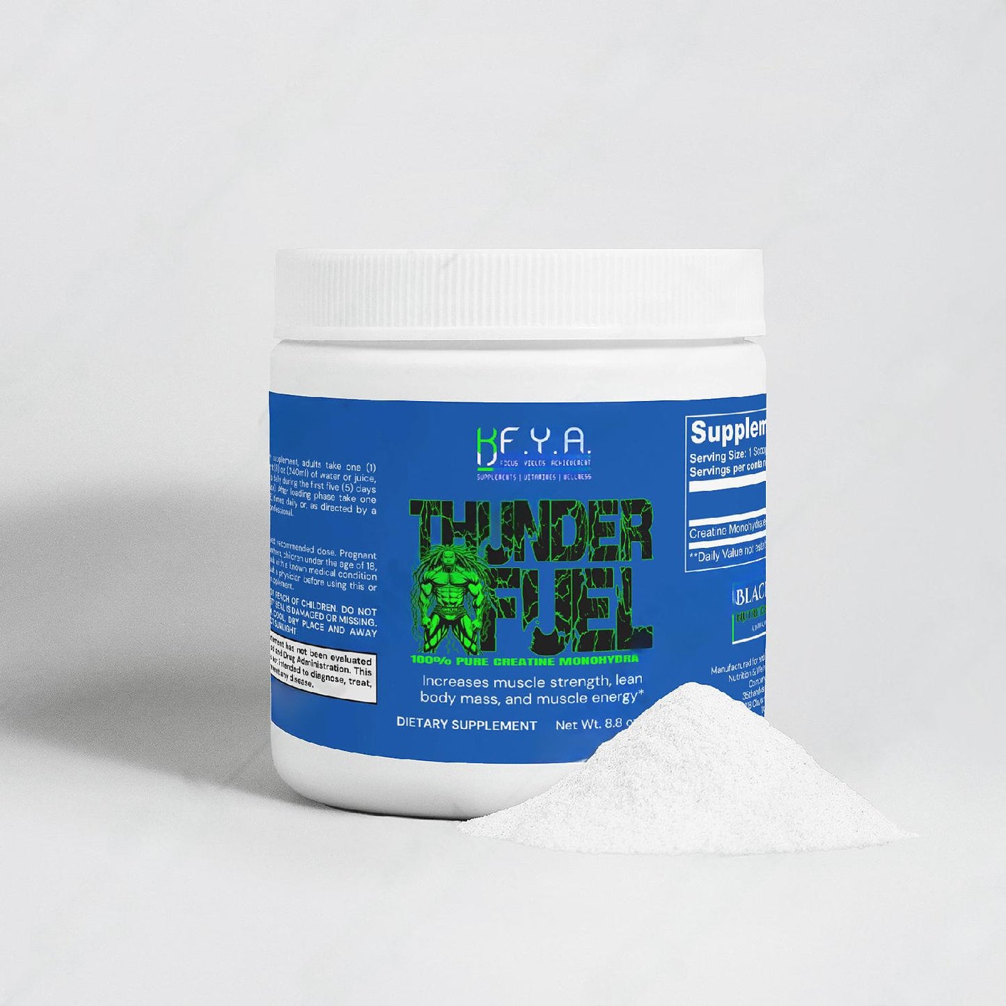 Thunder Fuel: 100% Pure Creatine Monohydrate